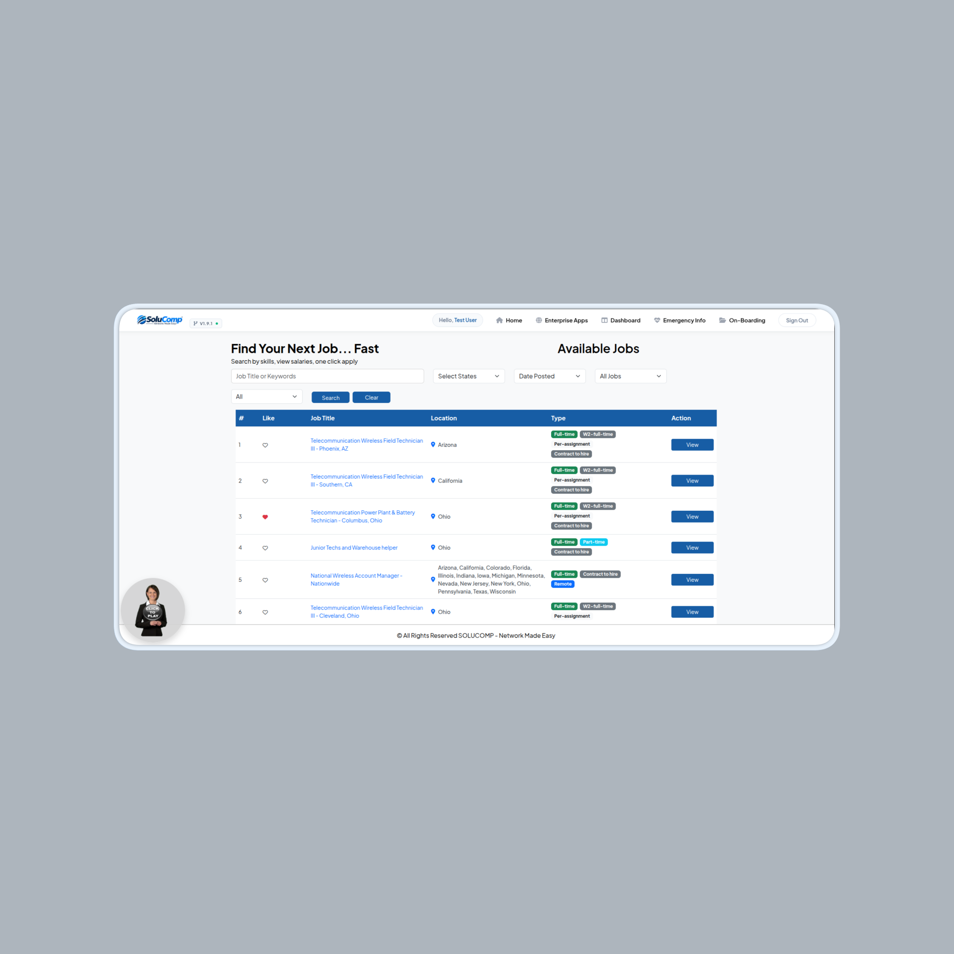 Job Portal — Recruitment & Onboarding